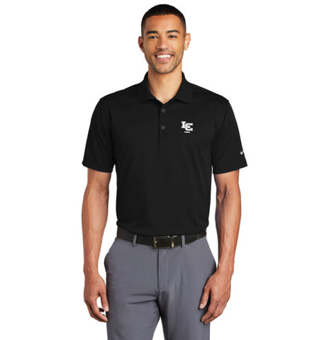 LC Tennis Embroidery - Nike Tech Basic Dri Fit Polo - Black