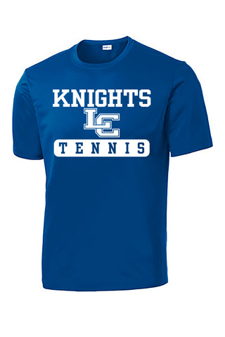 Knights Tennis - Sport Tek Dry Fit T-Shirt - Royal